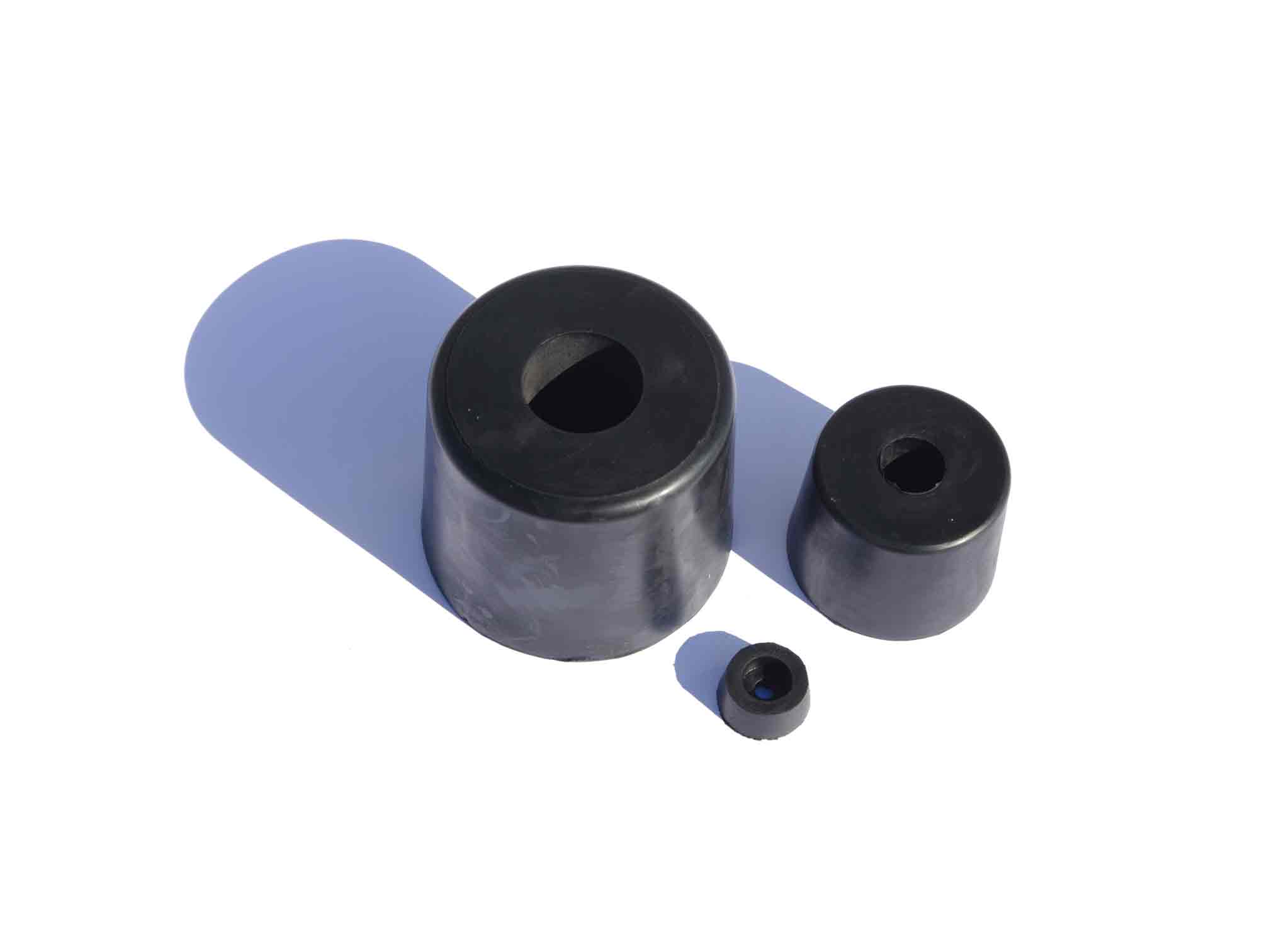 Pare-chocs ronds | Pare-chocs en caoutchouc pour camions | Remorques | Fourgonnettes | Hauteur de 13 à 80 mm Pare-chocs ronds | Pare-chocs en caoutchouc pour camions | Remorques | Fourgonnettes | Hauteur de 13 à 80 mm